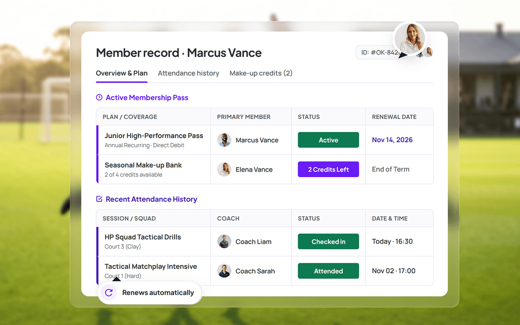 Intuitive Booking in Okrabook